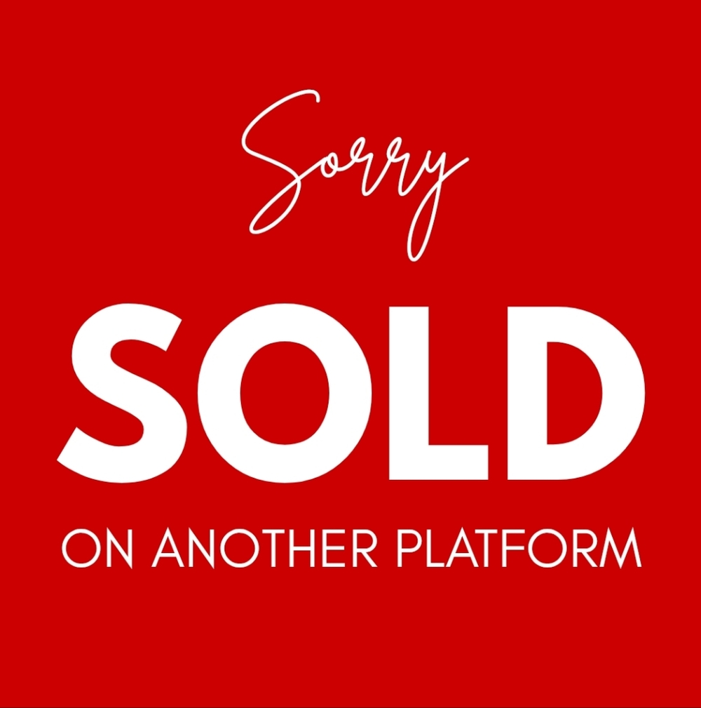 ❌SOLD ON ANOTHER PLATFORM❌